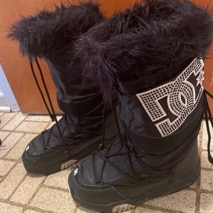 DC rhinestone winter boots